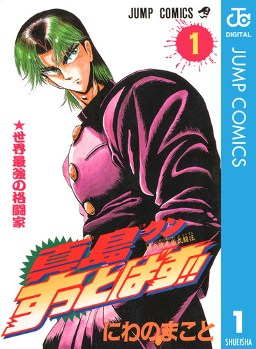 にわのまこと 直筆色紙 真島くんすっ飛ばす MOMOTAROH 染み込ま