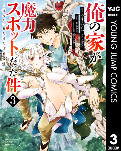 この1個のみ‼️魔石 千の力 俺の家が魔力スポットだった件 ～住んでいるだけで世界最強～ 3