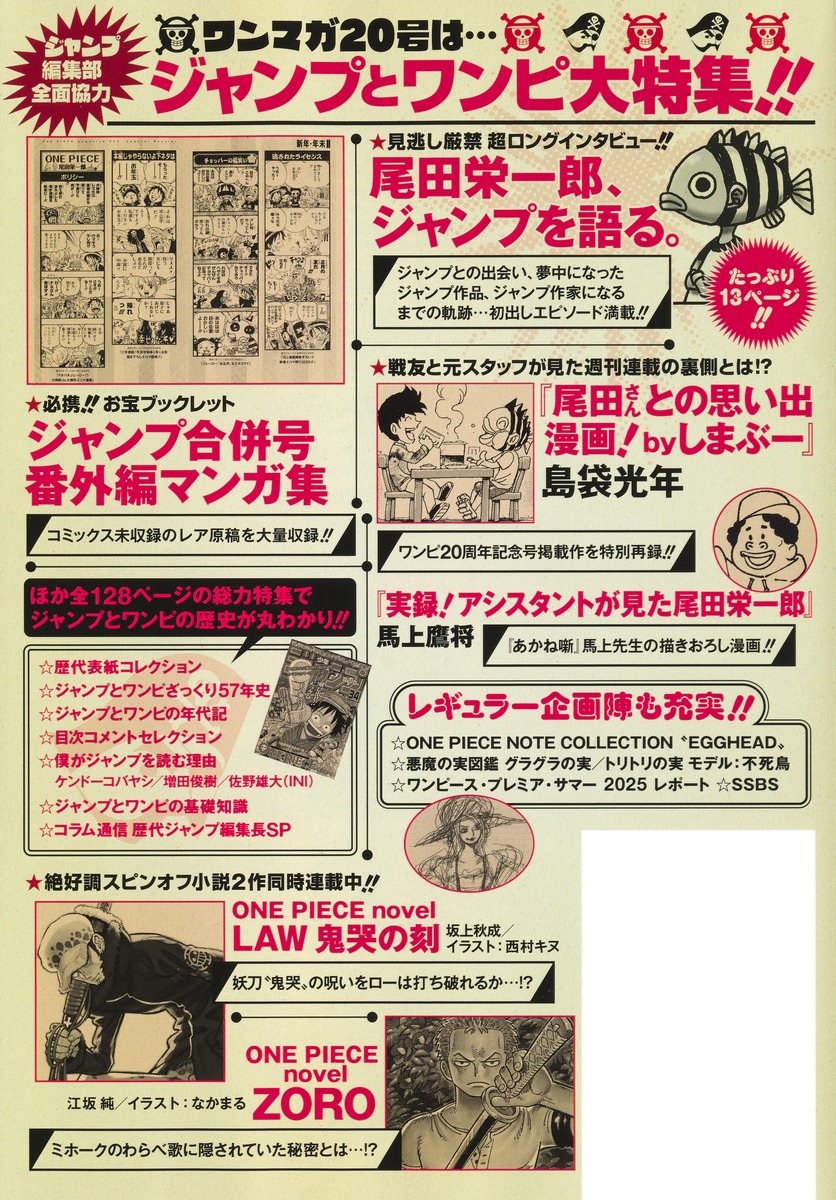 ONE PIECE magazine 特集 週刊少年ジャンプとONE PIECE  020
の画像2