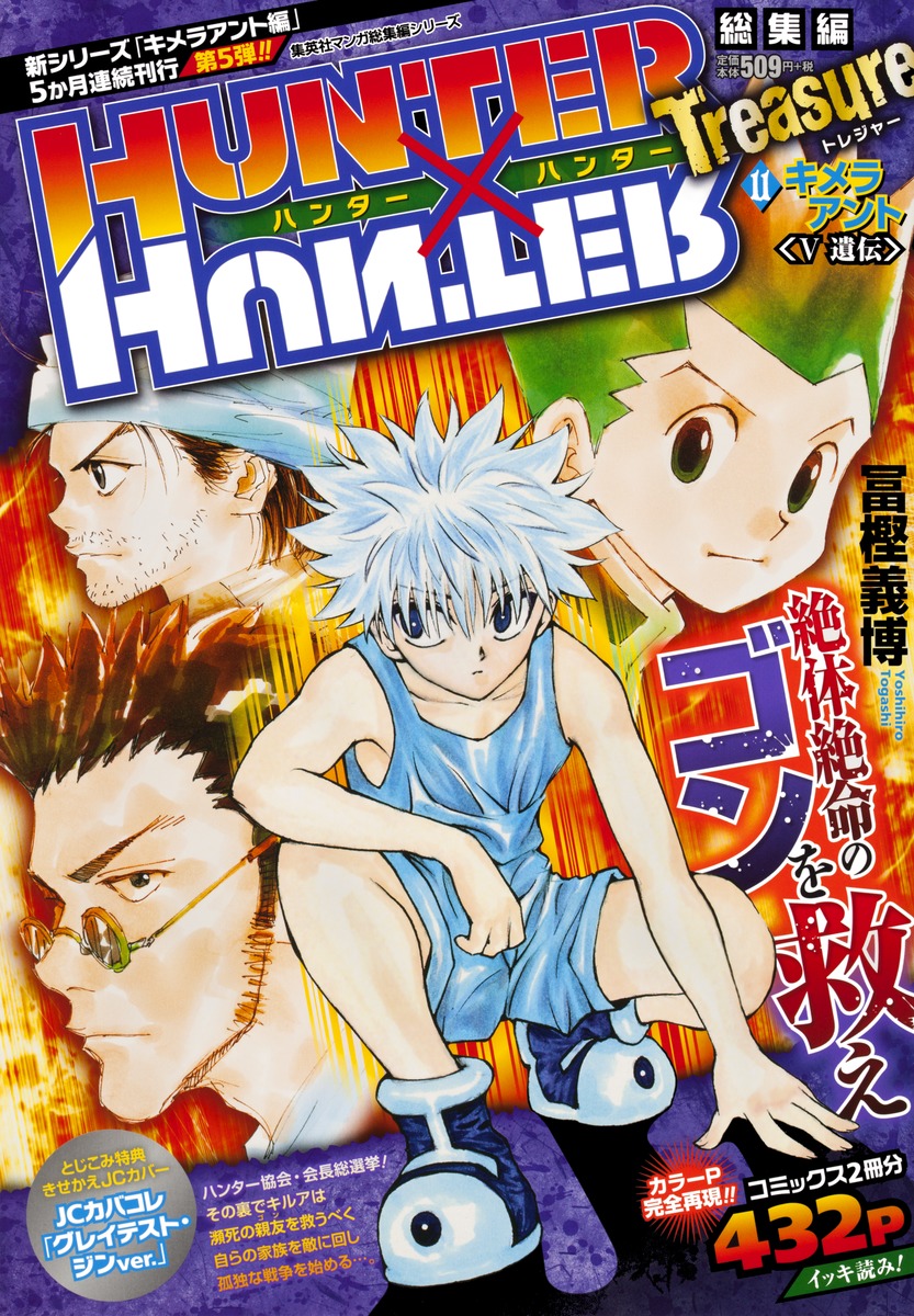 配送員設置送料無料 HUNTER×HUNTER 総集編JCブックカバー全11種