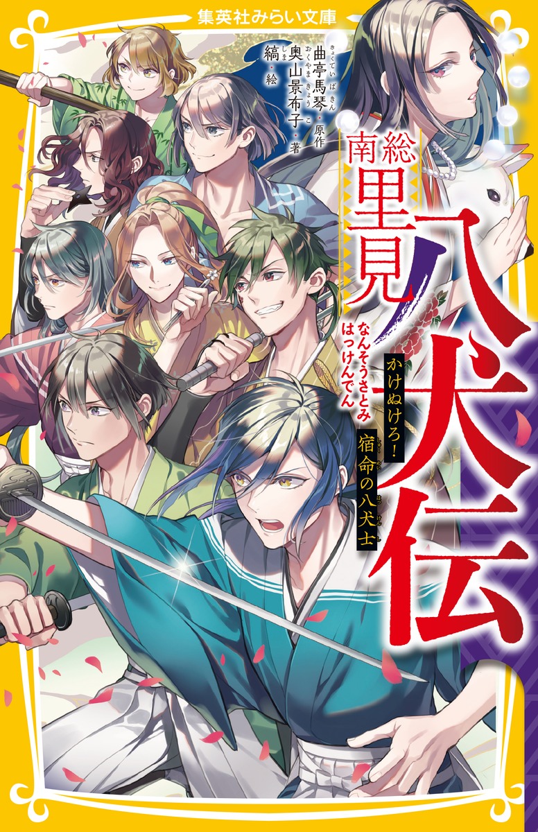 南総里見八犬伝 かけぬけろ! 宿命の八犬士／奥山 景布子／曲亭 馬琴／縞 | 集英社 ― SHUEISHA ―