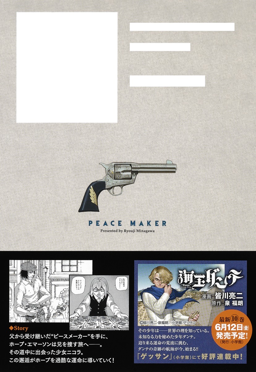 Peace Maker 1 皆川 亮二 集英社の本 公式