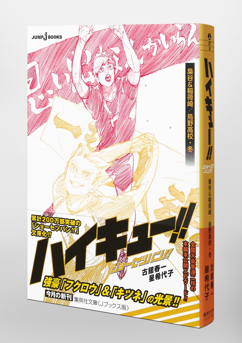 ハイキュー ショーセツバン 梟谷 稲荷崎 烏野高校 冬 古舘 春一 星 希代子 集英社 Shueisha