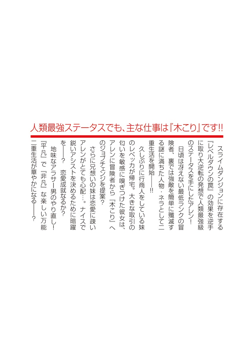 レベルダウンの罠から始まるアラサー男の万能生活/2 画像4