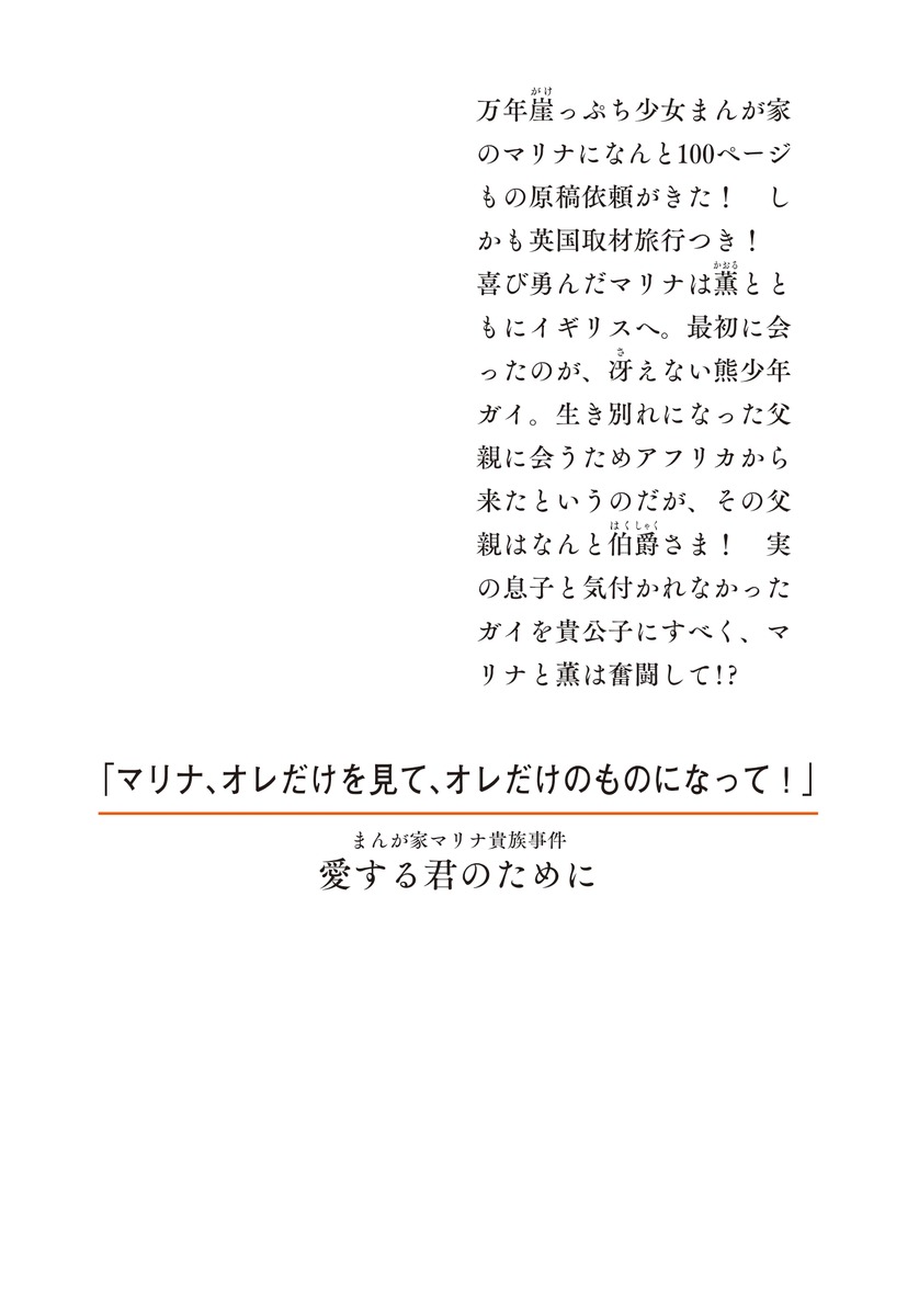 まんが家マリナ貴族事件 愛する君のために 画像2