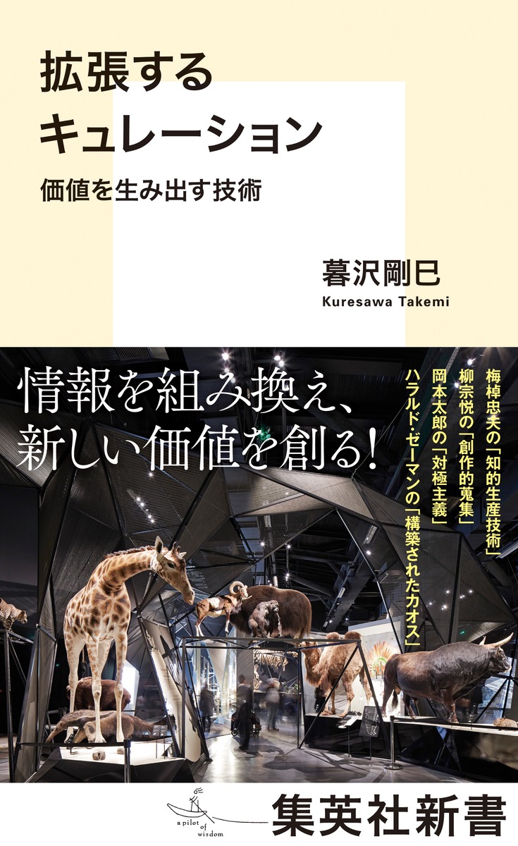 拡張するキュレーション 価値を生み出す技術／暮沢 剛巳 | 集英社 