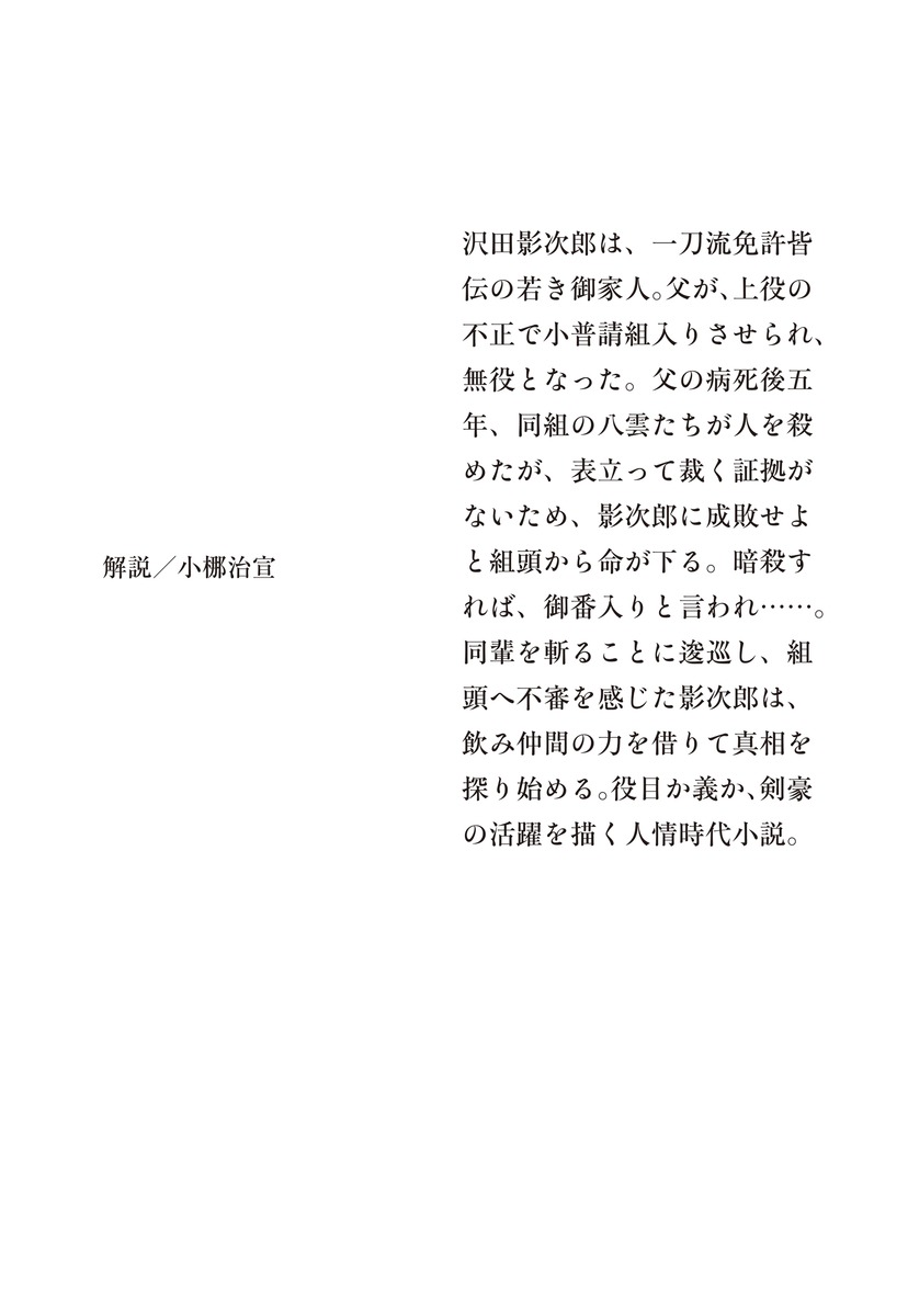 密命 無役御家人影次郎 画像4