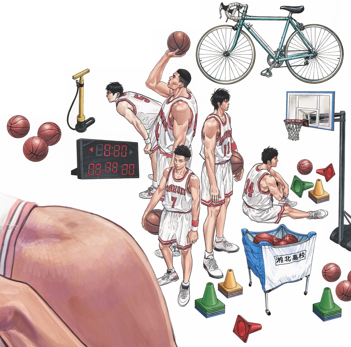 スラムダンク全巻+PLUS SLAM DUNK ILLUSTRATIONS 2-