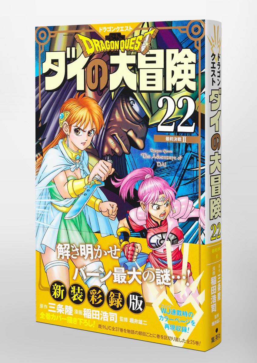 ドラゴンクエスト ダイの大冒険 新装彩録版 22／稲田 浩司／三条 陸 