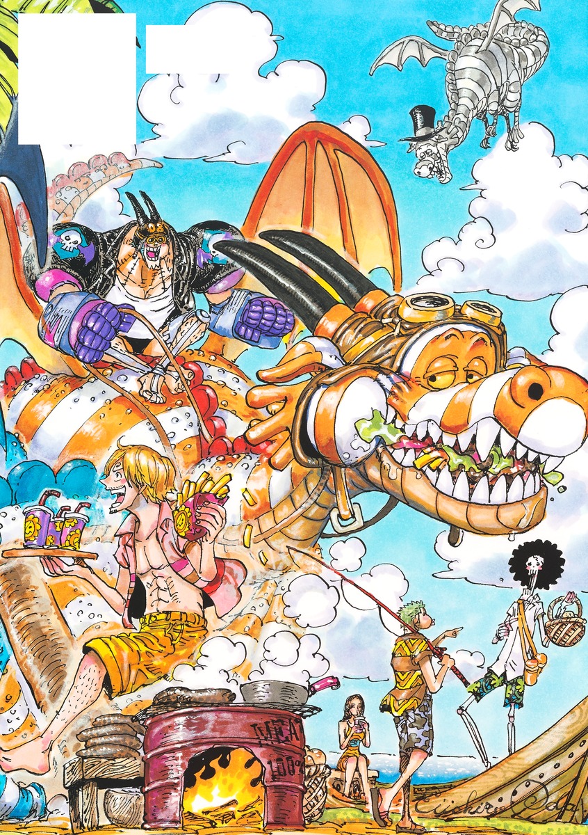 ONEPIECEイラスト集 COLORWALK 10 DRAGON／尾田 栄一郎 | 集英社