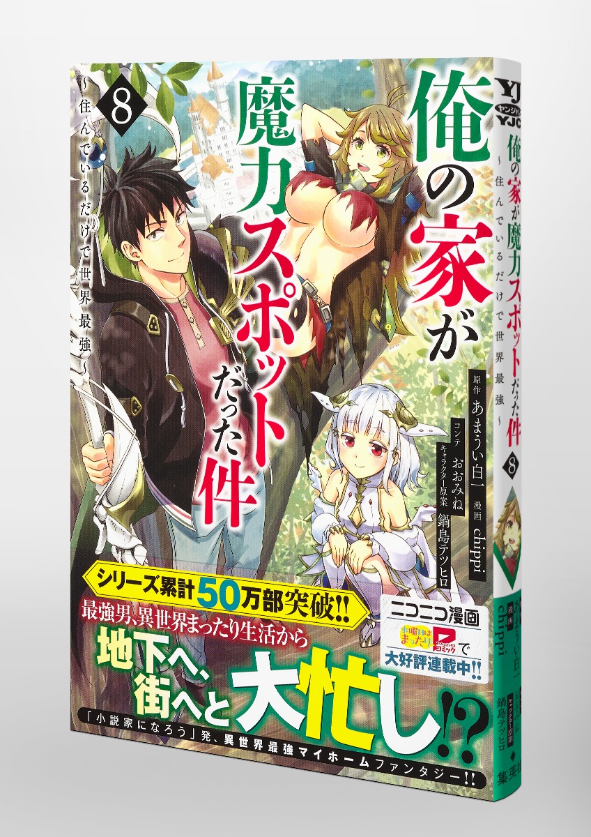 俺の家が魔力スポットだった件～住んでいるだけで世界最強～ 8／chippi 