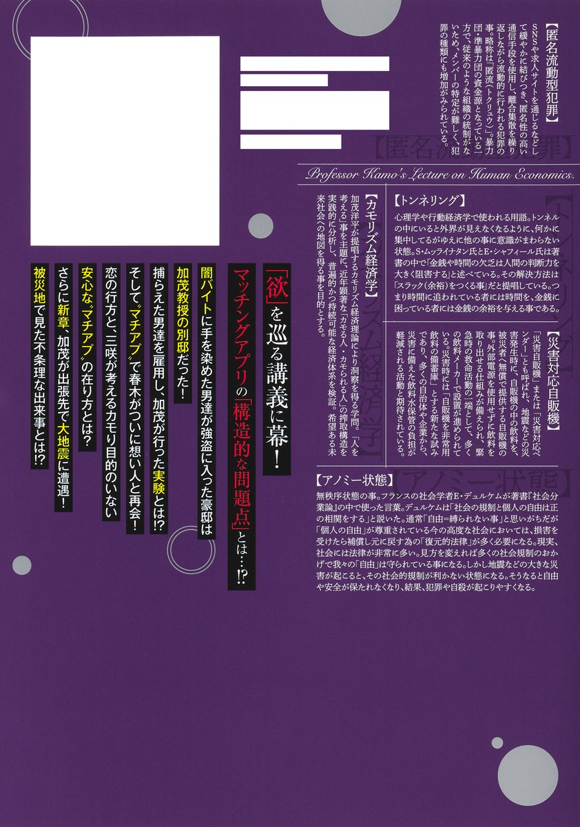 カモのネギには毒がある 12加茂教授の人間経済学講義
の画像2