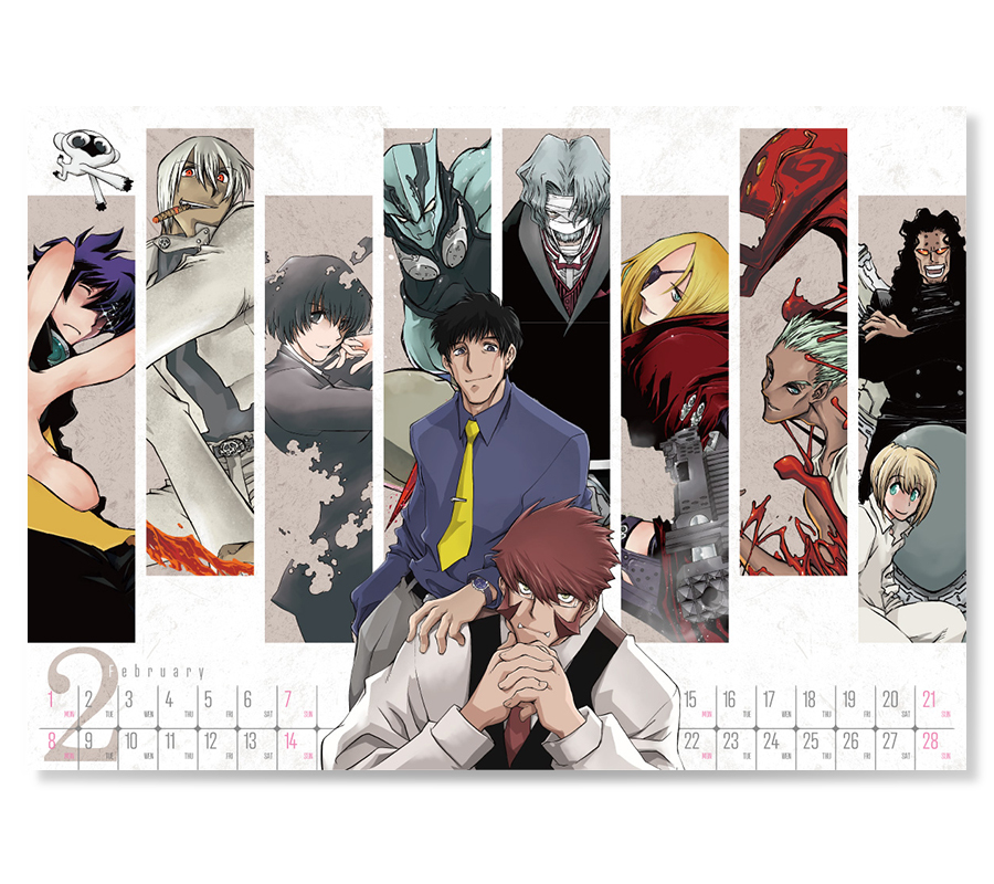 血界戦線 Back 2 Back コミックカレンダー21 内藤 泰弘 集英社コミック公式 S Manga